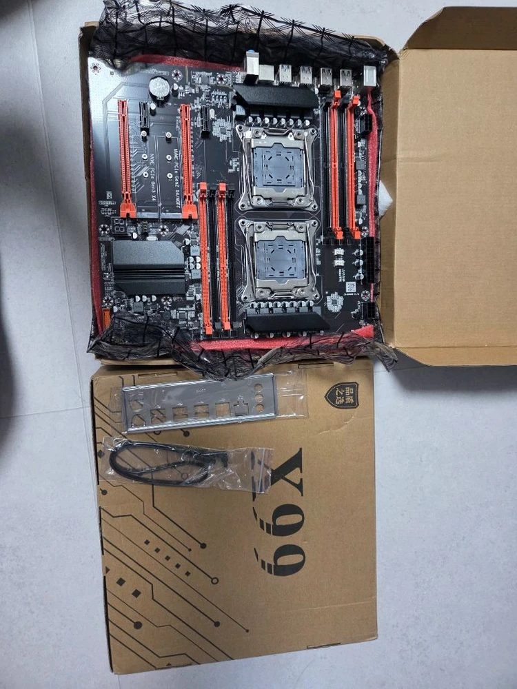 X99 듀얼 CPU 메인보드 이미지