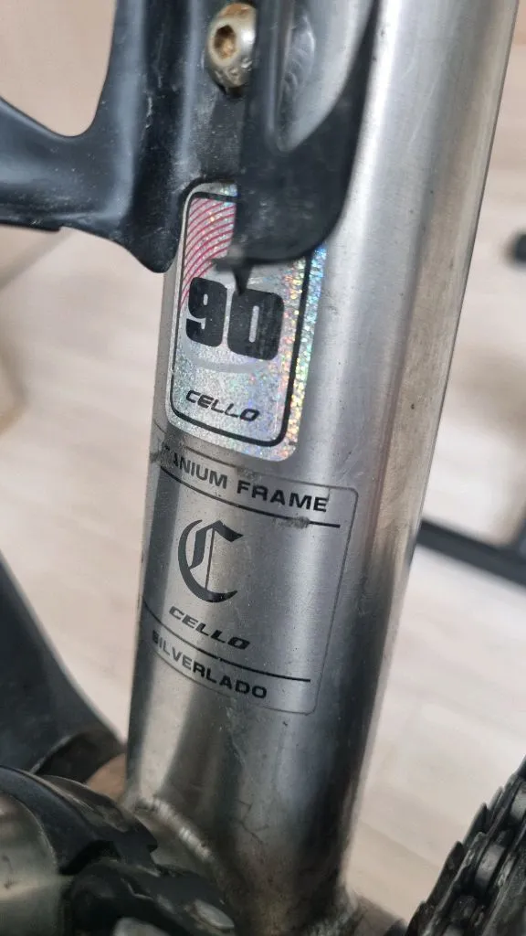 첼로 실버라도 90 티타늄 2014년식 MTB 자전거 이미지