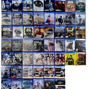 플스 PS4 PS5 게임 CD 타이틀 이미지
