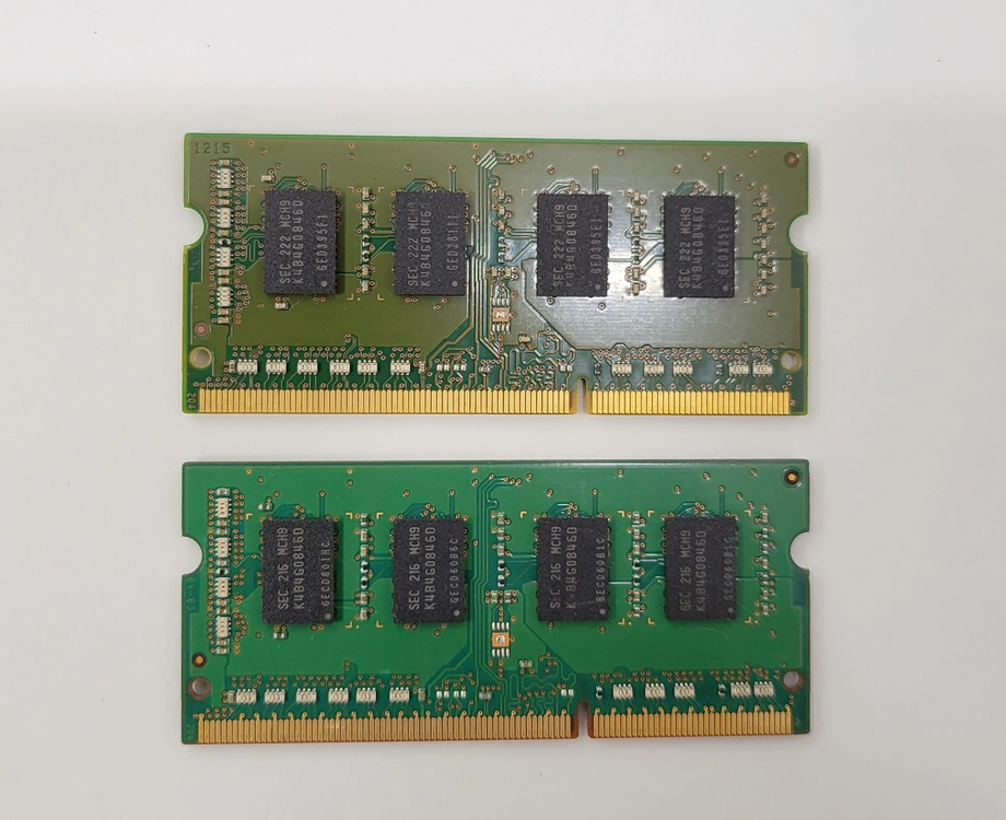 삼성 노트북 램 DDR3 4GB 2개 일괄 (PC3-10600S) 이미지