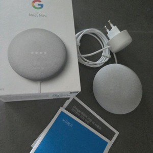 구글 네스트 미니 2세대 nest mini 인공지능 AI 블루투스 스피커 (국내정발) 이미지