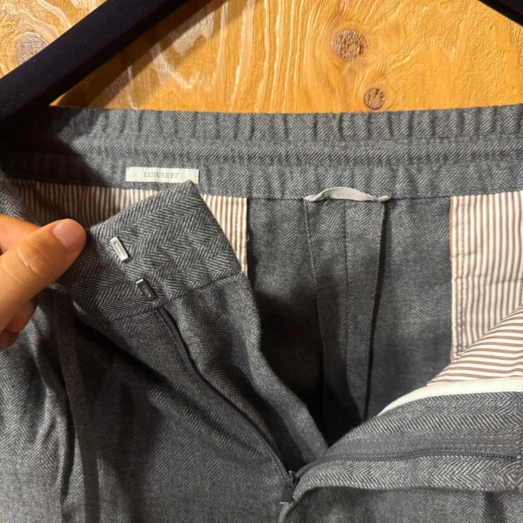 브루넬로 쿠치넬리 드로우 스트링 슬랙스 이미지