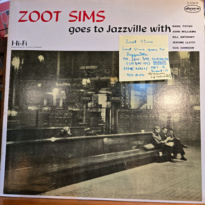 Zoom Sims.goes to jazz ville.75.jpn.초반.NM/NM+.민트급LP 이미지