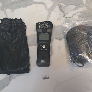zoom 줌 h1n 보이스레코더 녹음기+데드켓+32gb 마이크로 sd 이미지