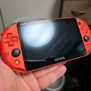 [2번 판매중] PSVITA(PS비타) 2세대 한정판 메탈릭 레드 풀박스 정리해요. 이미지