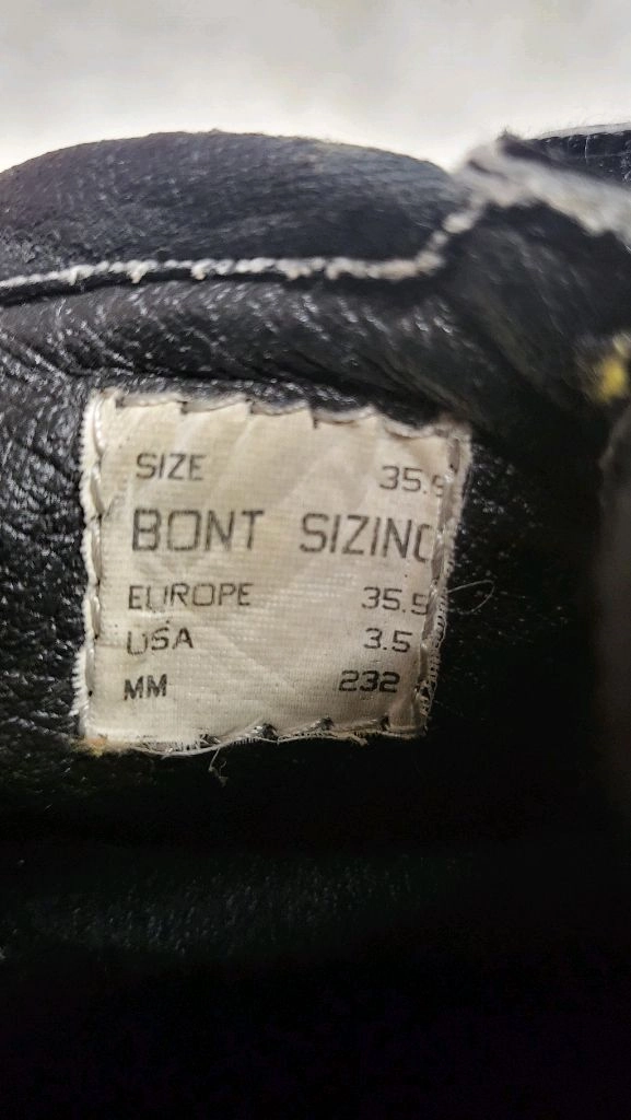 BONT 롤러스케이트 블랙 표기사이즈232mm 이미지