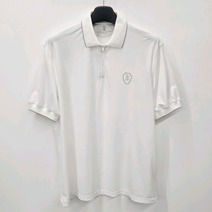 브루넬로 쿠치넬리 반집업 폴로 카라 반팔 XL 이미지