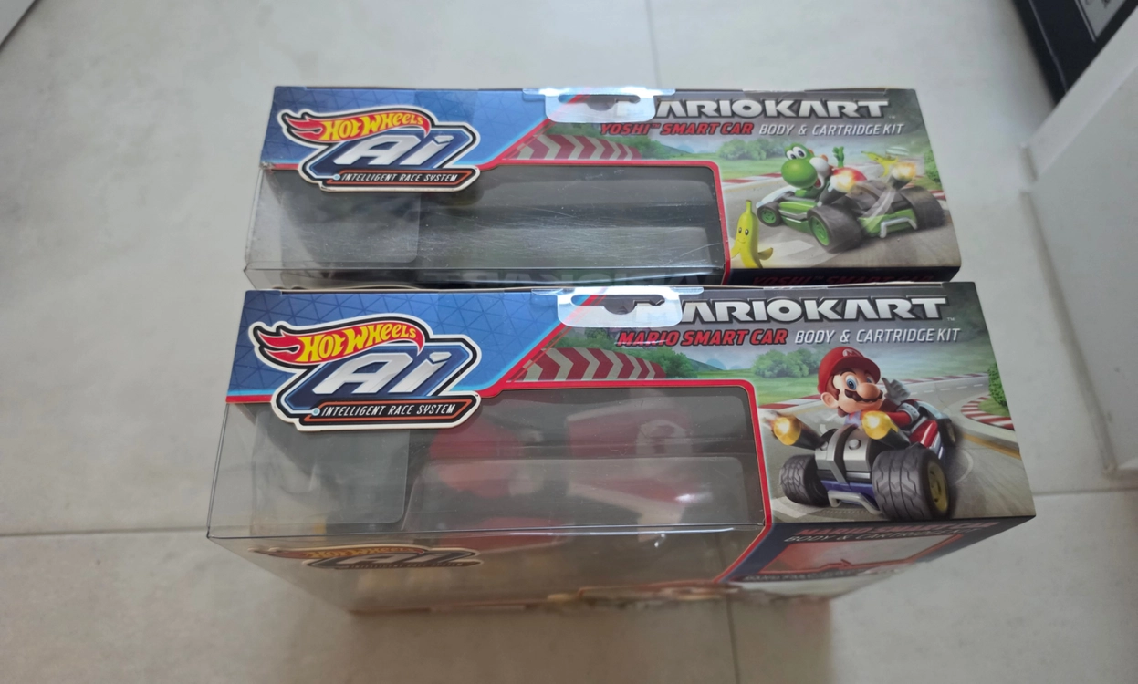 핫휠(Hot Wheels) Ai Intelligent Race System용 마리오 카트 확장 키트 이미지