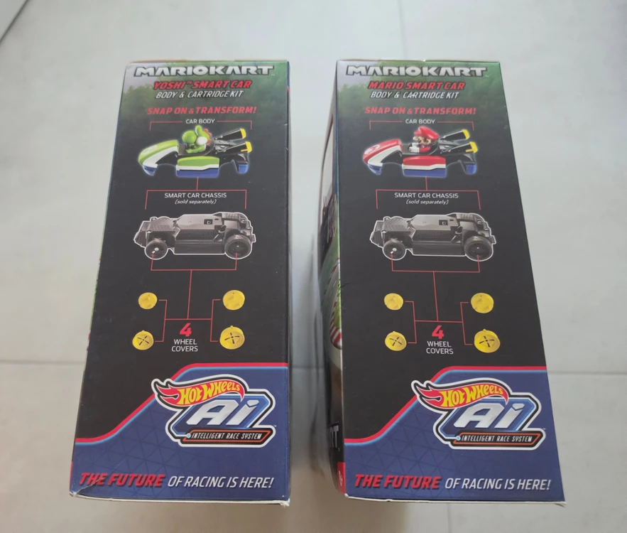 핫휠(Hot Wheels) Ai Intelligent Race System용 마리오 카트 확장 키트 이미지