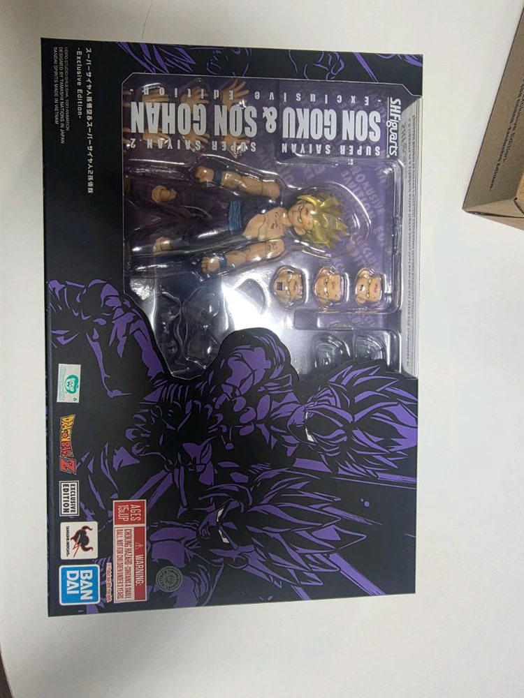shf 드래곤볼 sdcc 손오공 손오반 부자 에네르기파 개봉전시품 판매합니다 이미지
