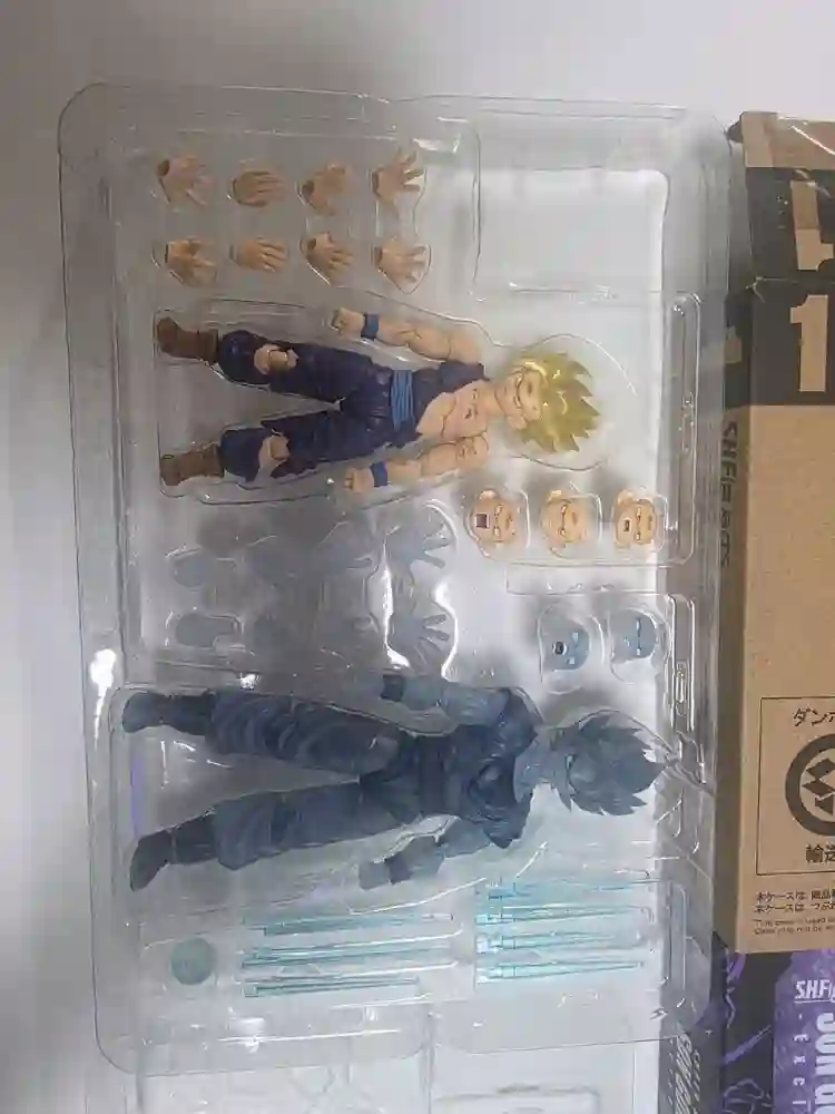 shf 드래곤볼 sdcc 손오공 손오반 부자 에네르기파 개봉전시품 판매합니다 이미지