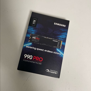 삼성 990 pro M.2 NVMe SSD 1TB 이미지