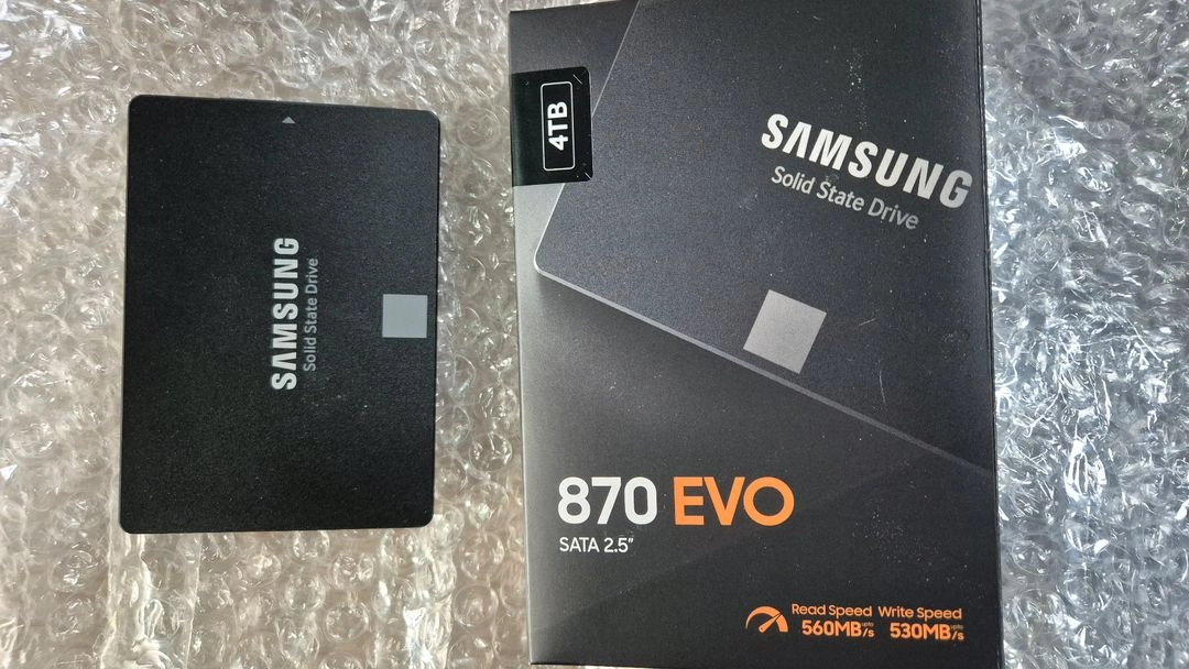 삼성 870 EVO 4TB SSD 새제품급 판매합니다(제조일 2026년) 이미지