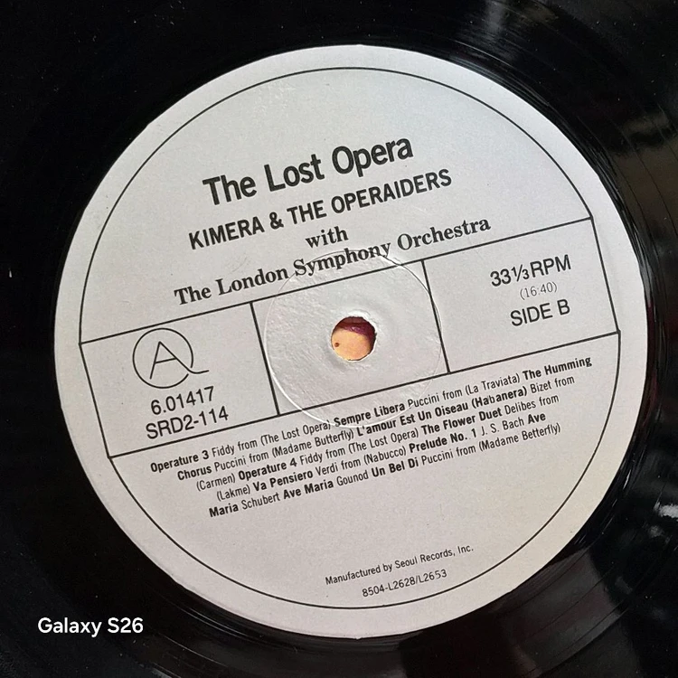 키메라 The Lost Opera LP 앨범 6005 이미지