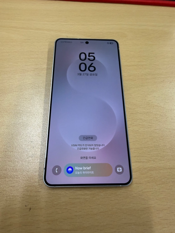 갤럭시S25엣지 실버 S급 256GB 이미지