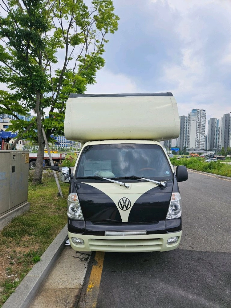 농막등 정박용 캠핑카판매합니다. 이미지