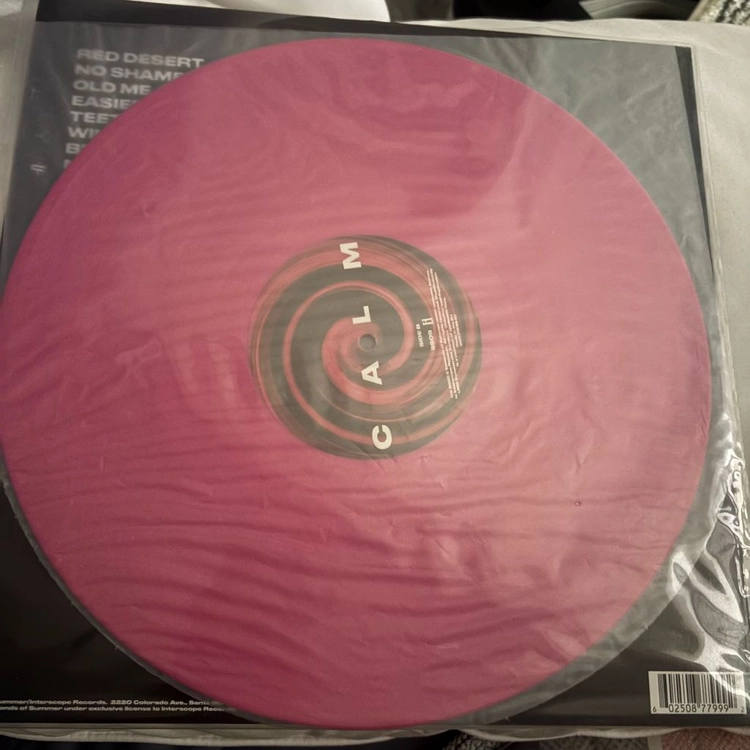 5sos 5 seconds of summer 오소스 lp calm 한정반 이미지