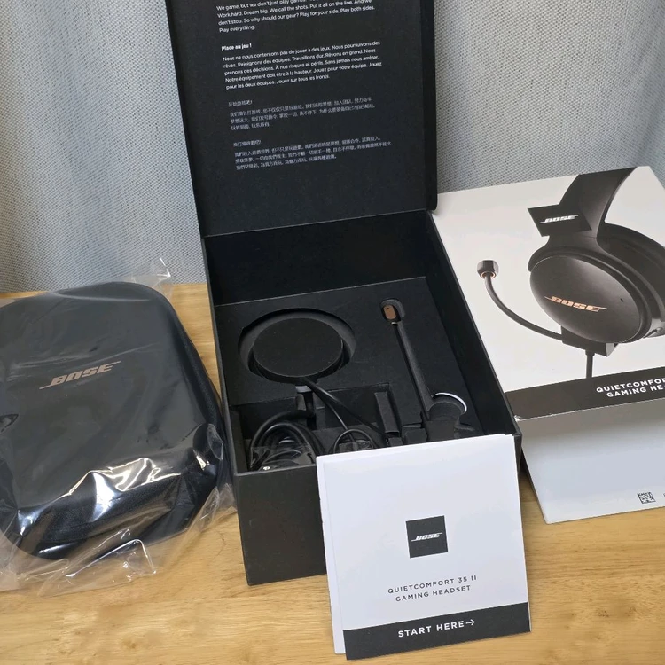 보스 QuietComfort 35 II 게이밍 헤드셋 Bose QC35 Series 2 Gaming Headset 이미지