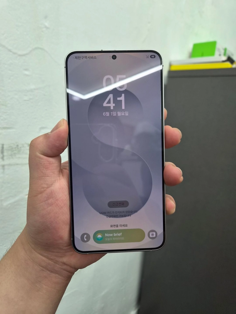 갤럭시 S25 플러스 실버 256G 이미지