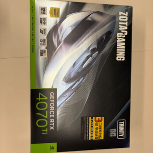 RTX 4070 Ti 그래픽카드 이미지