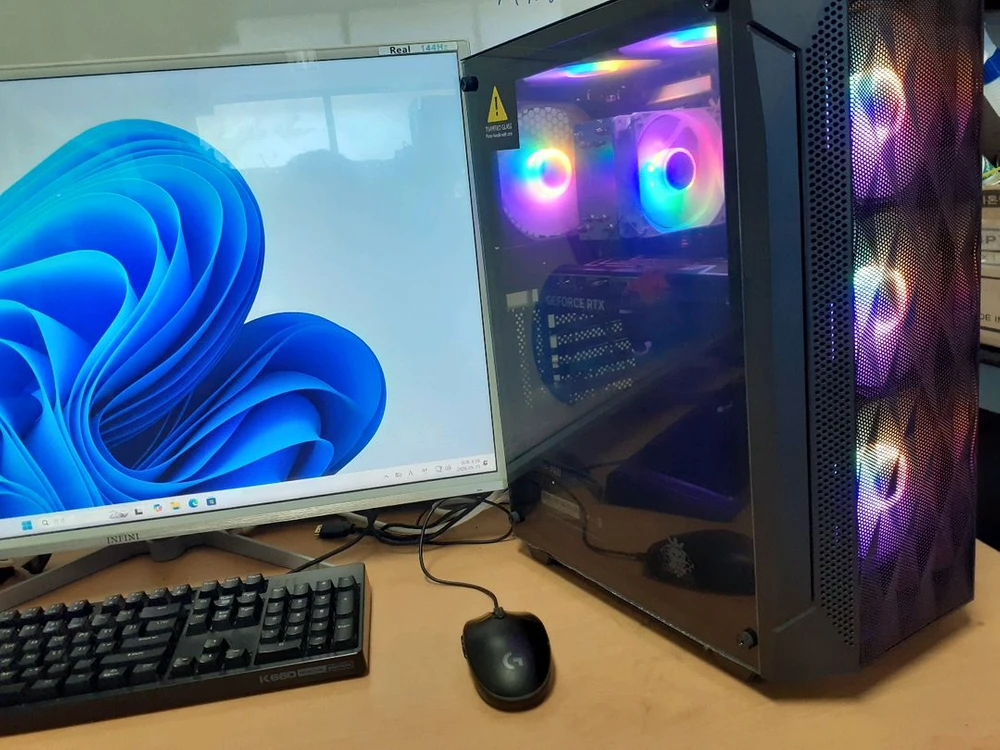 게이밍 pc 본체 12400f Rtx4060 램D5 16g 이미지