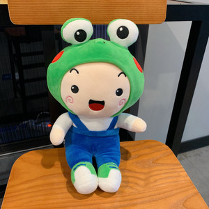 어리이야기 어리인형 동물 캐릭터 개구리 코스프레 이미지