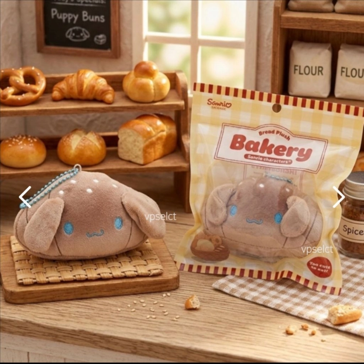 산리오 베이커리 키링 헬로키티, 시나모롤, 마이멜로디 이미지