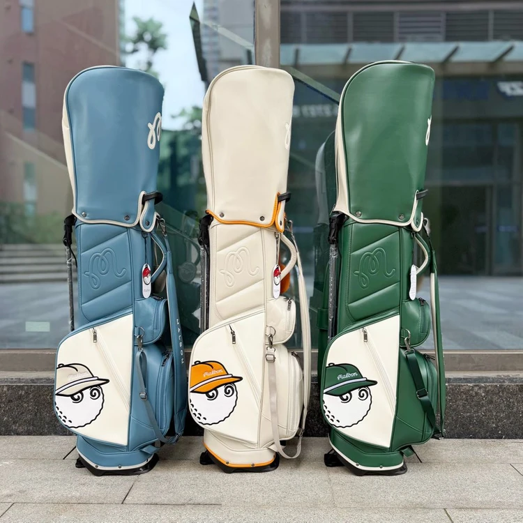 말본 시그니처 스탠드백 캐디백 골프백 블루 골프 가방 - 안심되는 중고거래