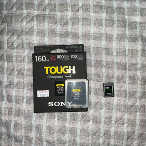 sony tough cfa 160gb, 렉사 cfa 골드 320gb 판매 이미지