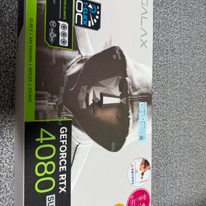 갤럭시 rtx 4080 super 화이트 풀박 이미지