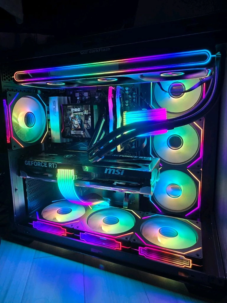 라이젠7 9800X3D RTX5080 고사양본체 급처 이미지