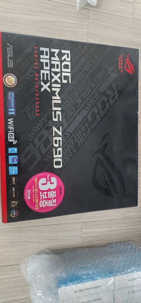 i7 13700kf + z690 rog apex 22년산팝니다 이미지