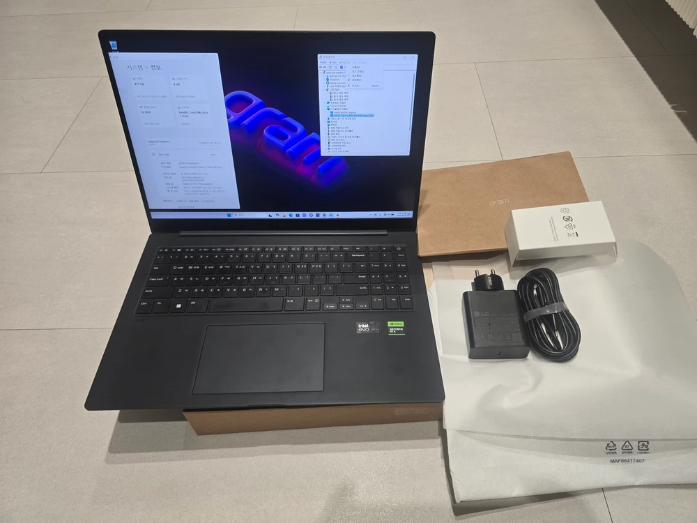 LG 그램 PRO Ai 16 최고사양 노트북(RTX5050, 32GB, Ultra7 255H, 1TB) 이미지