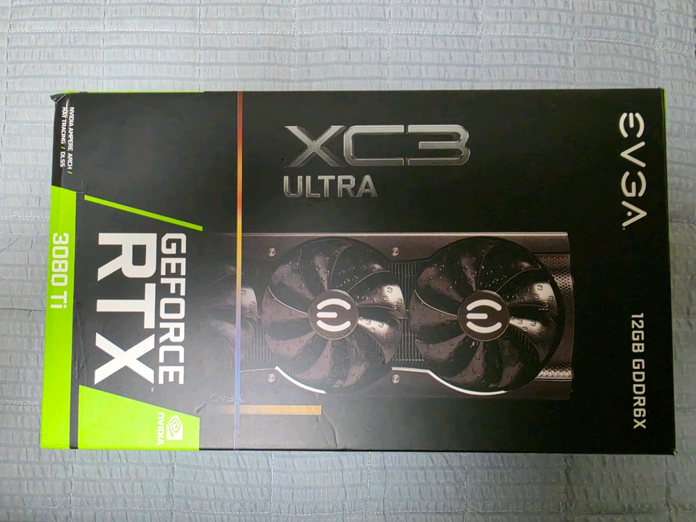 EVGA RTX 3080Ti XC3 ULTRA GAMING D6X 12GB 그래픽카드 판매합니다. 이미지