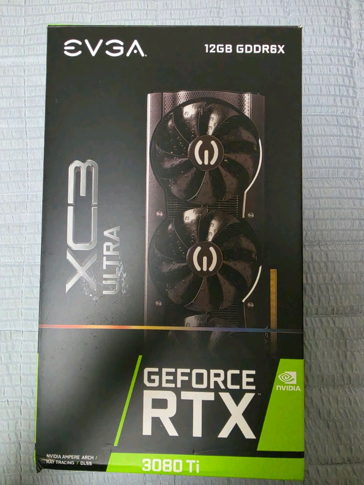 EVGA RTX 3080Ti XC3 ULTRA GAMING D6X 12GB 그래픽카드 판매합니다. 이미지