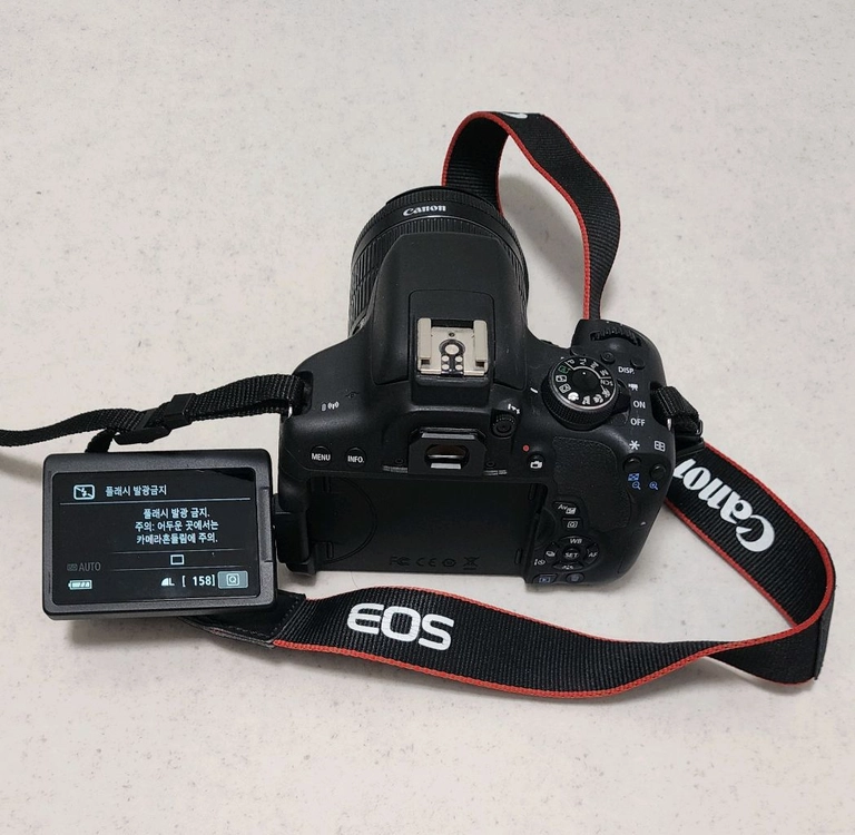 캐논 EOS 750D DSLR 카메라 A급 이미지