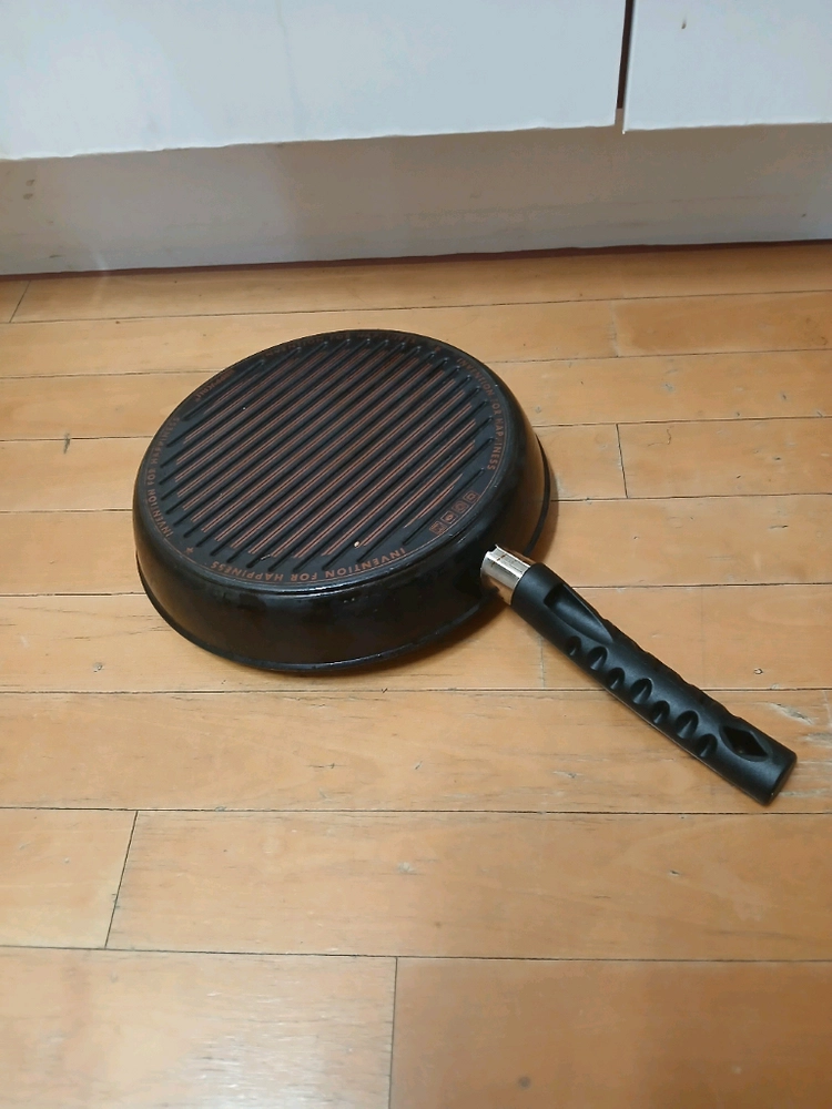 해피콜 28cm 그릴팬 이미지