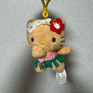하와이 태닝키티 키링 훌라 이미지
