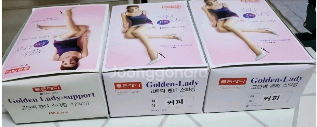 골든레이디팬티스타킹(커피색) 12개X4박스(총48개) 이미지