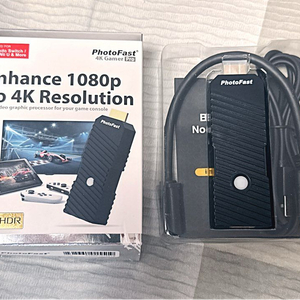 (박풀 A급) 포토패스트 4K 게이머 프로 HDMI 4K 업스케일러 이미지