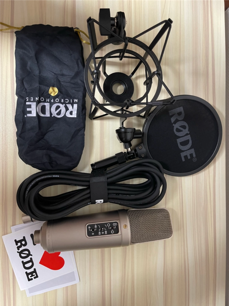 RODE NT2-A/motu M4마이크오인페셋 이미지