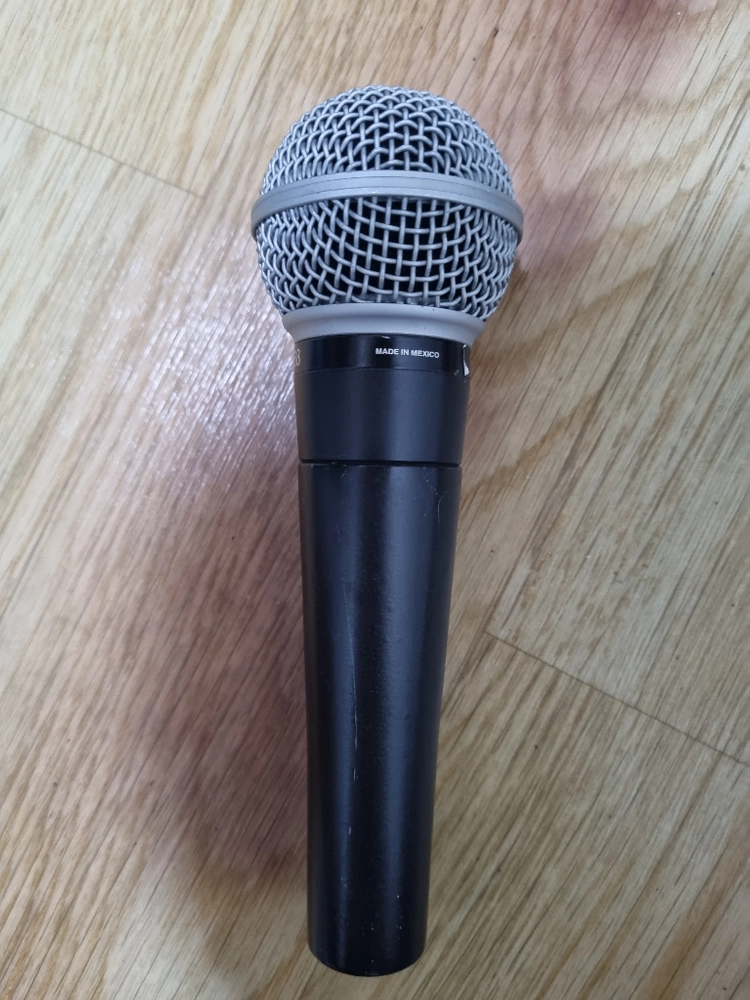 슈어정품 SHURE SM58 메이드인멕시코버전 다이나믹마이크 팝니다 이미지