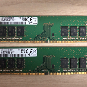 삼성 ddr4 8g 8gb 2개 이미지