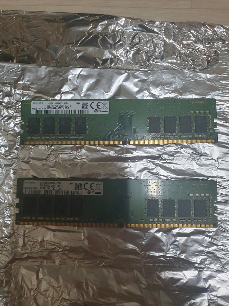 삼성램 ddr4 8gb 2개 이미지