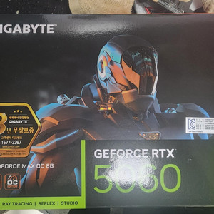 GIGABYTE 지포스 RTX 5060 WINDFORCE MAX OC D7 8GB 이미지