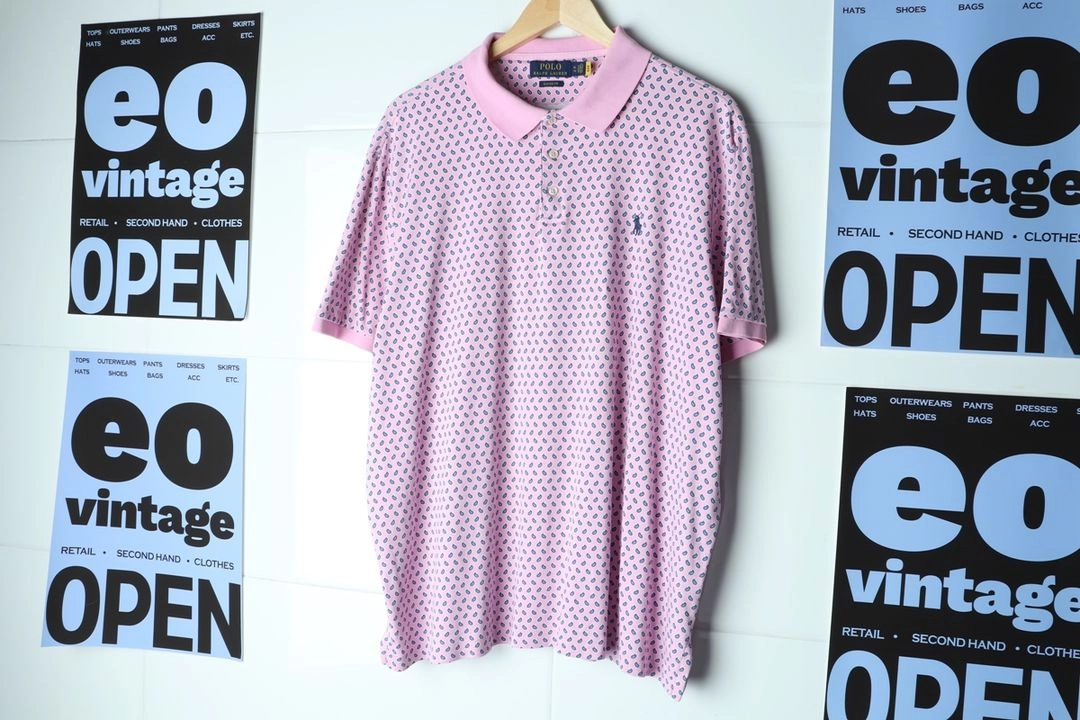 (XL-2XL) 폴로 랄프로렌 반팔 카라 티셔츠 포니 이미지