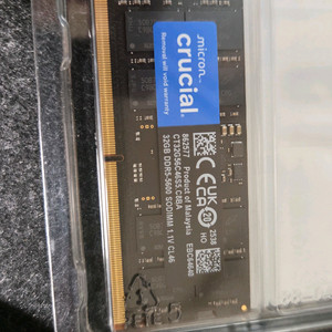 마이크론 크루셜 DDR5 32g 노트북용 이미지