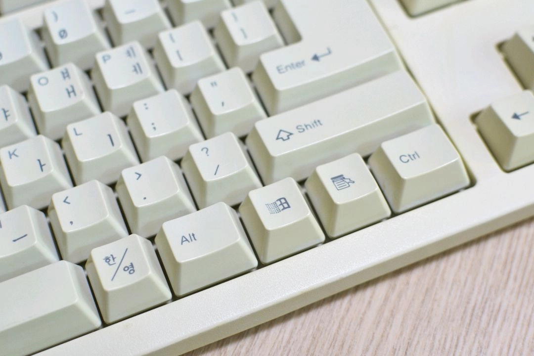 구형 빈티지 키보드 삼성 DT35 구디티 / PS2 이미지