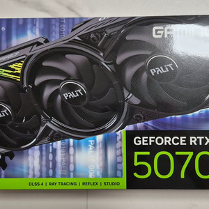 PALIT 지포스 RTX 5070 Ti GAMINGPRO-S 16GB(5070Ti) 이미지