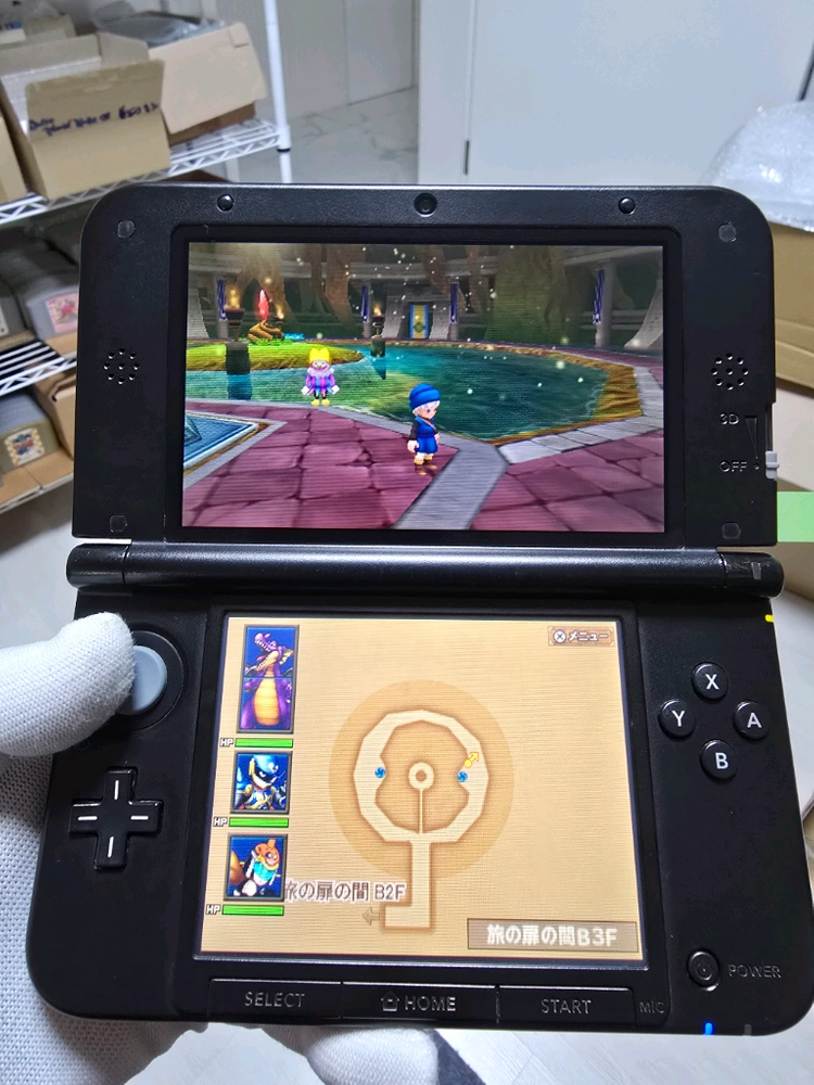 A급 닌텐도 3dsxl 3dsll 3ds ll 레드 일본판 일판 큰다수 이미지